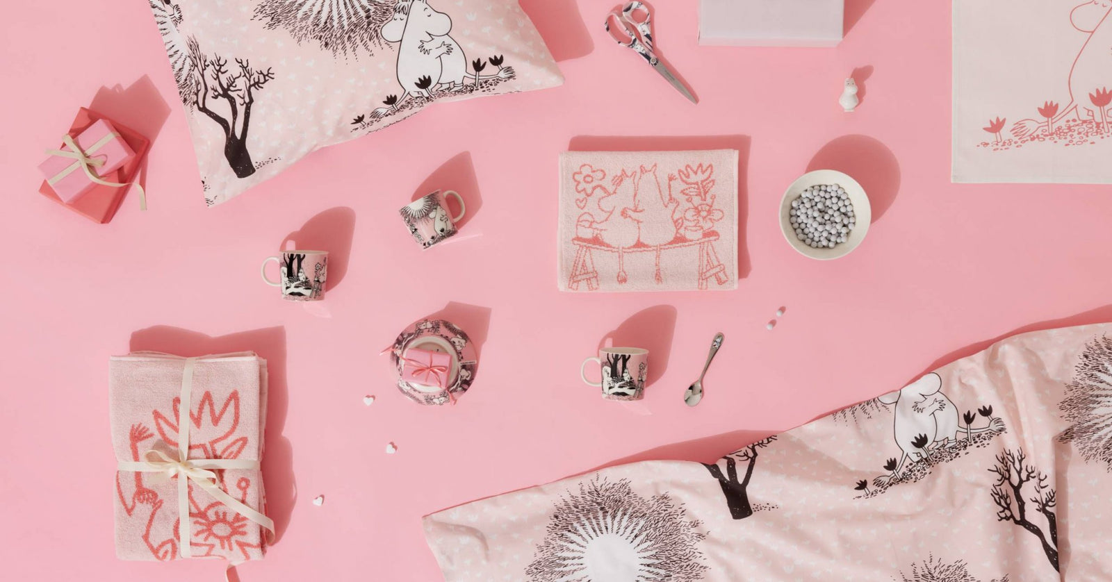 Prezent zwany miłością: Moomin Arabia wprowadza nową ofertę walentynkową.