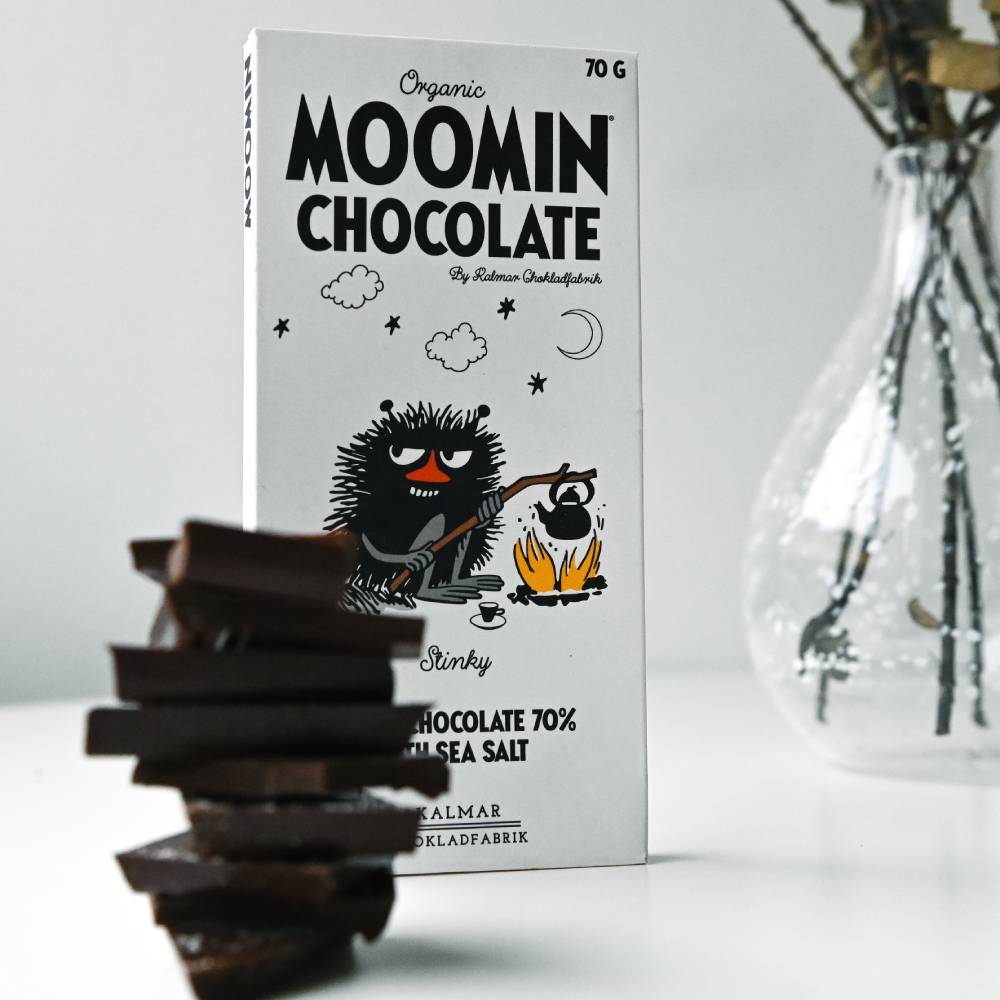 Czekolada Bobek (ciemna czekolada, sól morska) - Kalmar Chokladfabrik