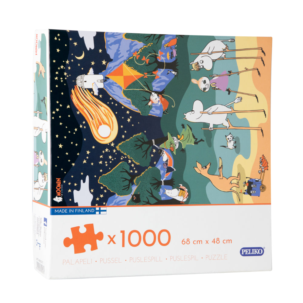 Puzzle 1000 elementów - Kometa w Dolinie Muminków Martinex