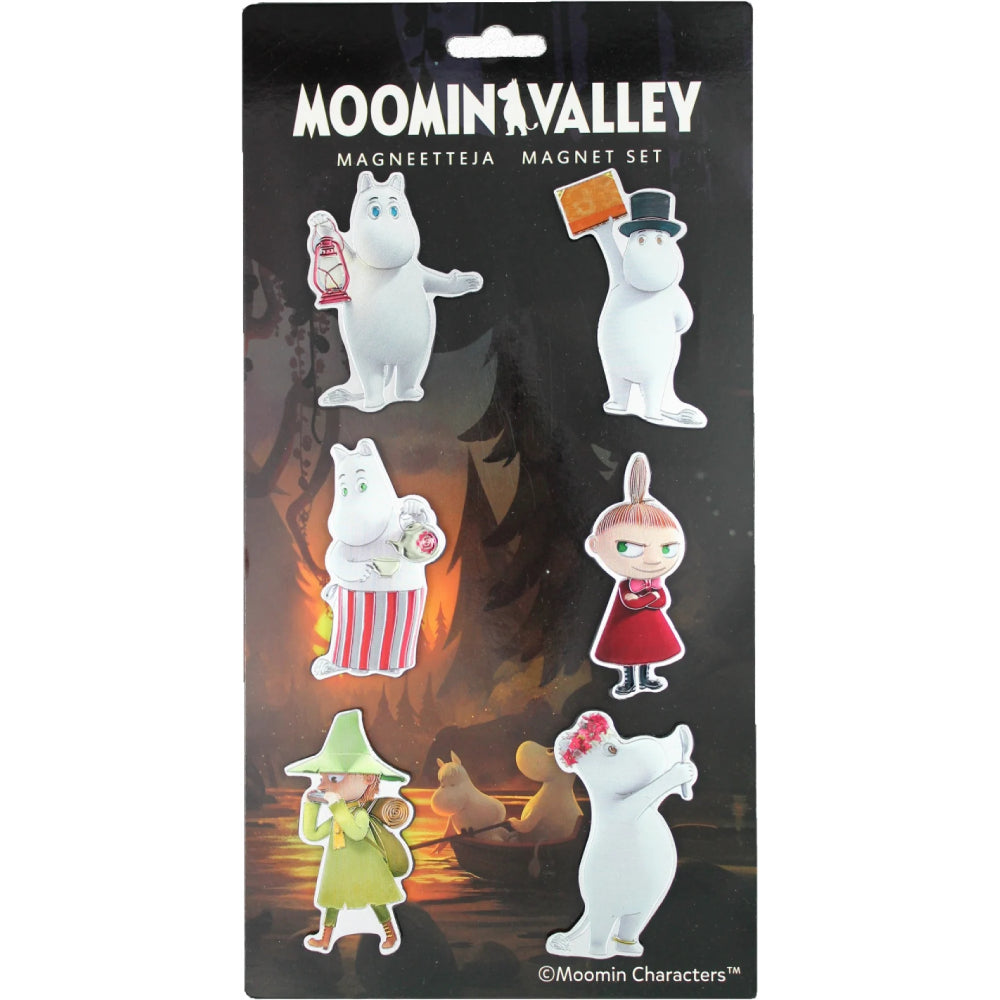 Zestaw 6 magnesów Moominvalley Muminki TMF Trade