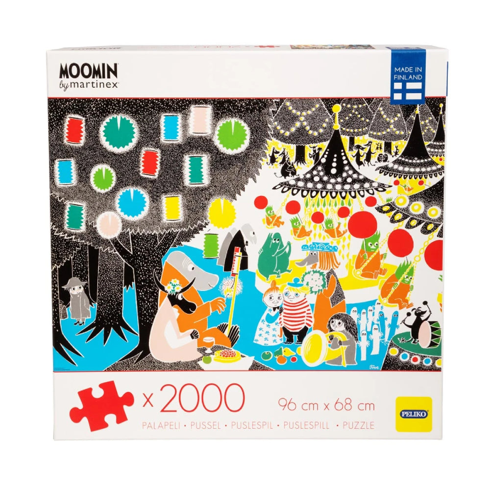 Puzzle 2000 elementów - Muminki Martinex