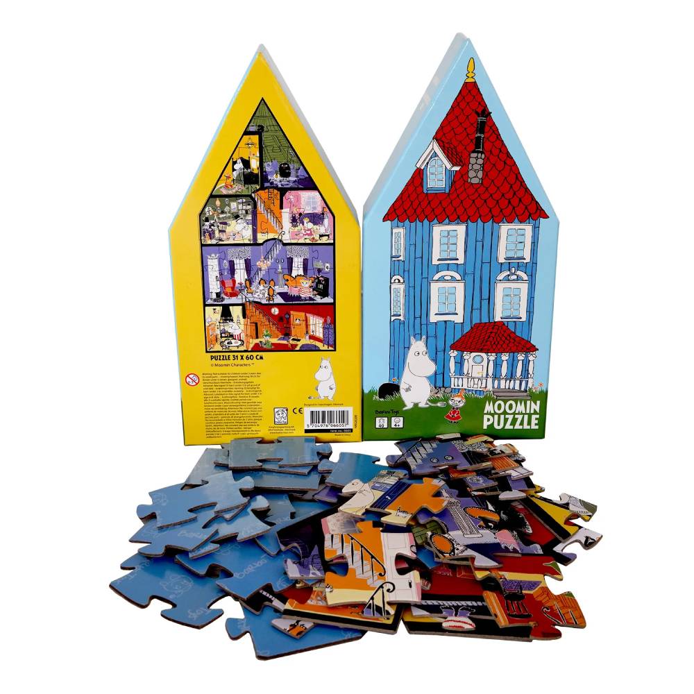 Puzzle Domek Muminków 40 el. Barbo Toys