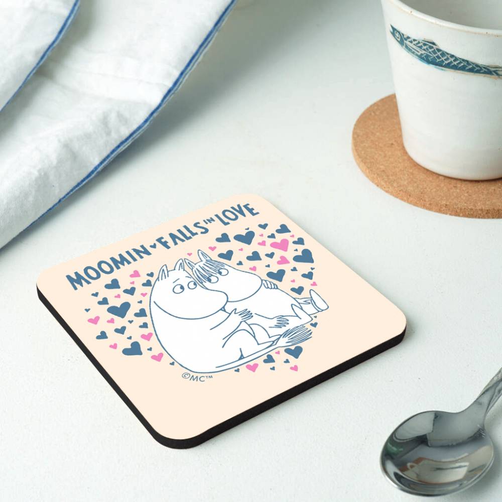 Drewniana podkładka Muminek i Migotka - The Official Moomin Shop