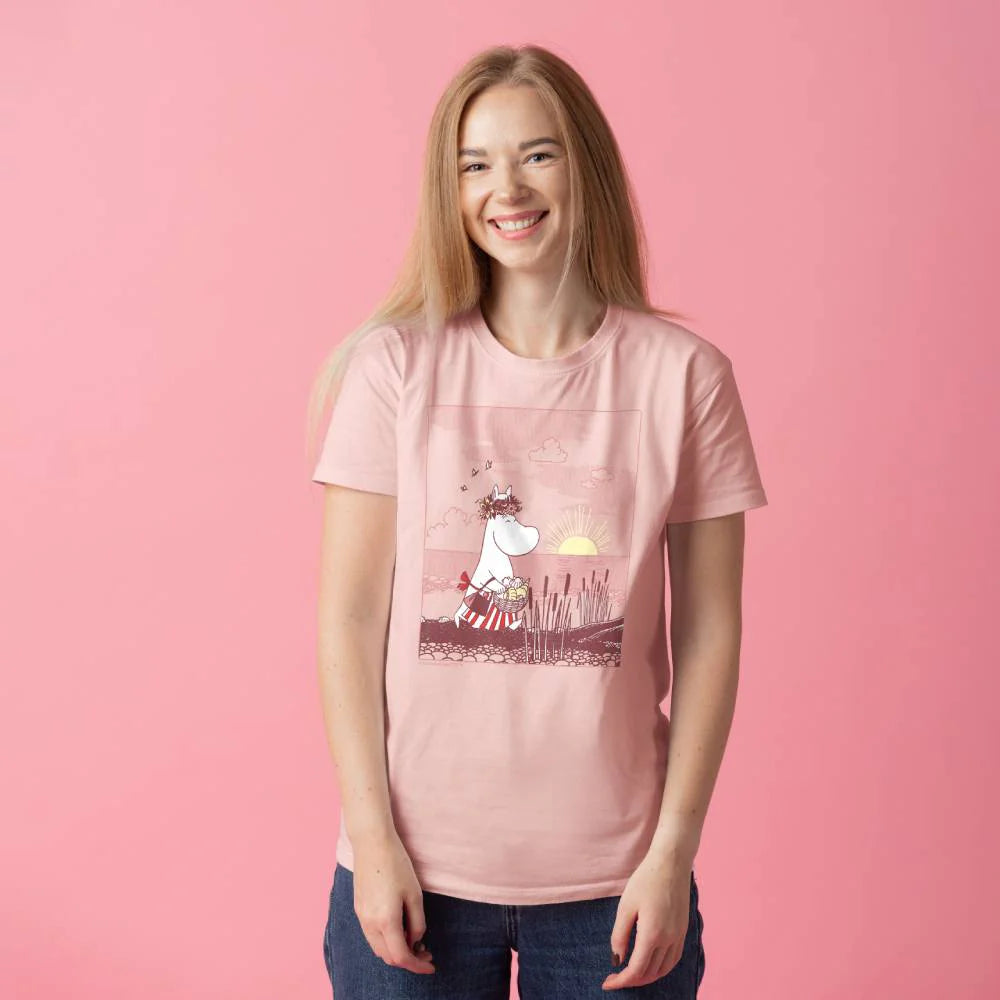 T-shirt Mama Muminka na plaży Mikebon