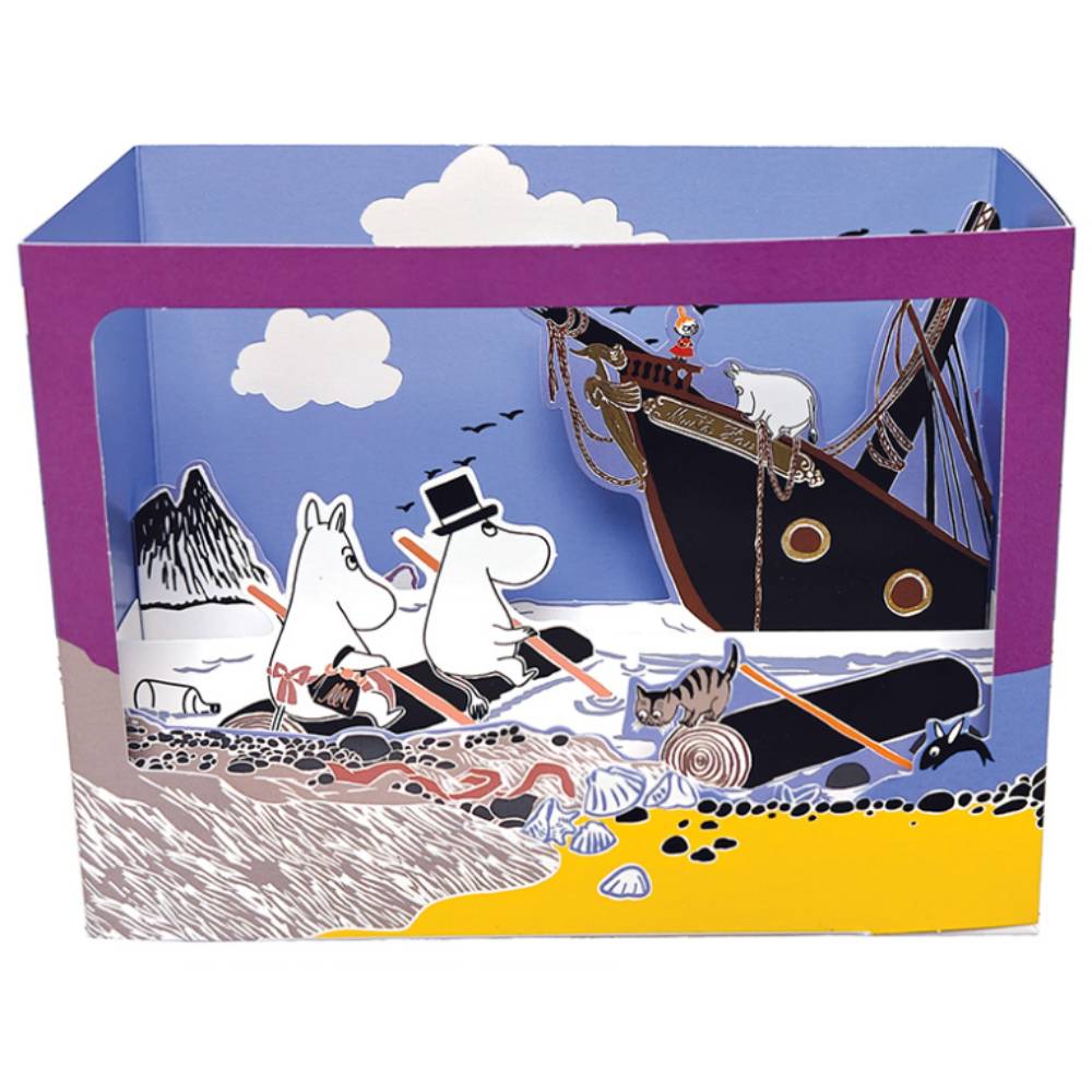 Moomin Boat Theatre Card 3D - The Official Moomin Shop