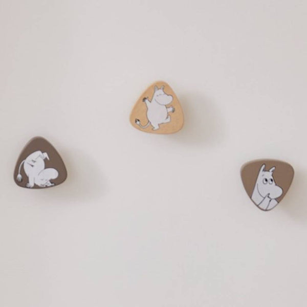 Zestaw 3 drewnianych wieszaków Muminek - Barbo Toys - Moomin Shop ...