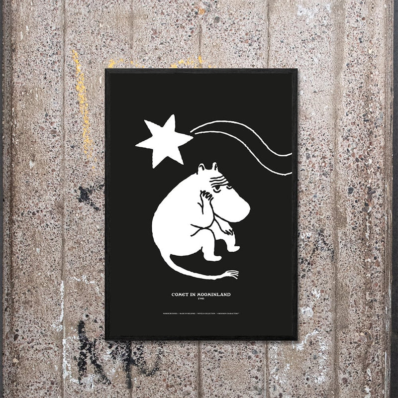 Plakat 30x40 Kometa nad Doliną Muminków NordicBuddies