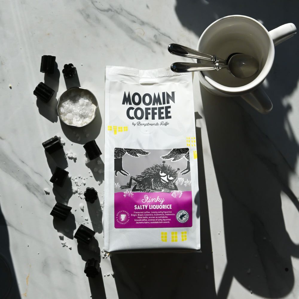 Kawa mielona Moomin Coffee Bobek (solona lukrecja) 250g Bergstrands