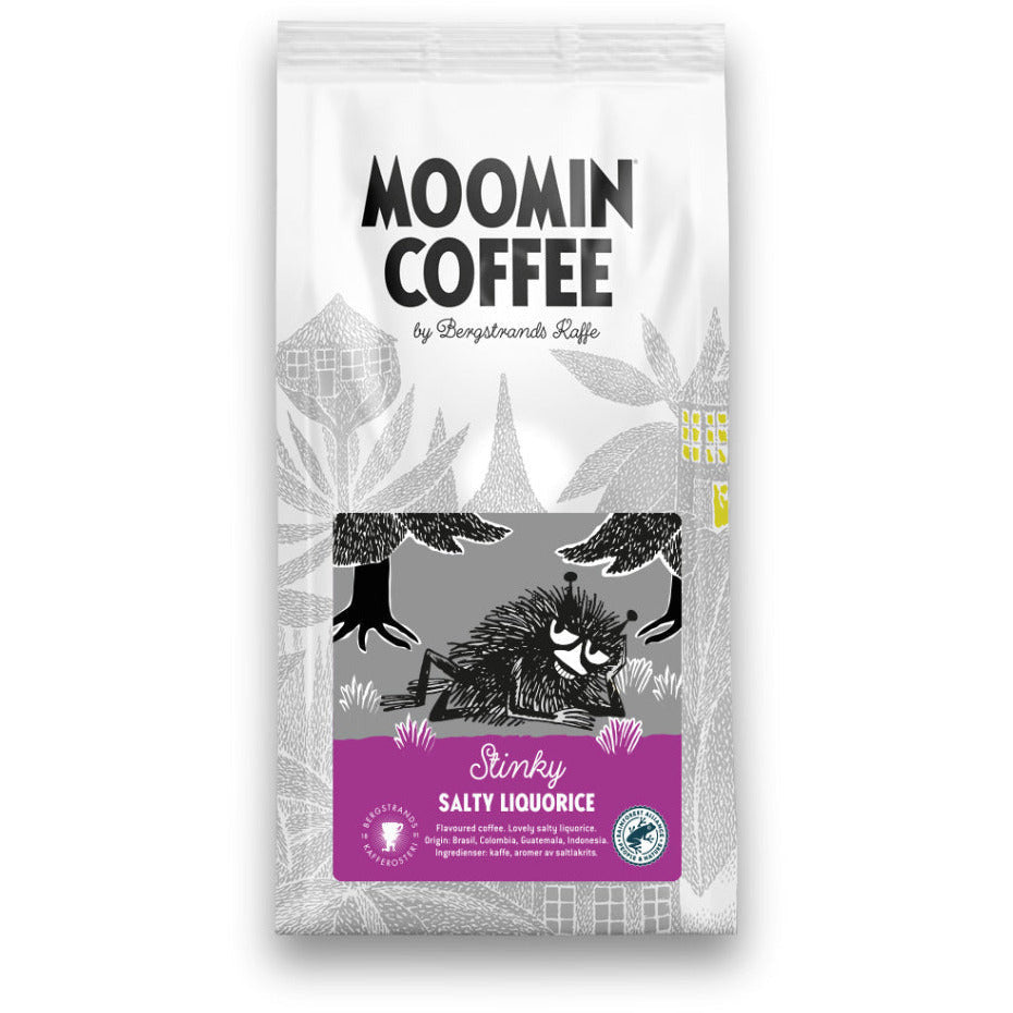 Kawa mielona Moomin Coffee Bobek (solona lukrecja) 250g Bergstrands