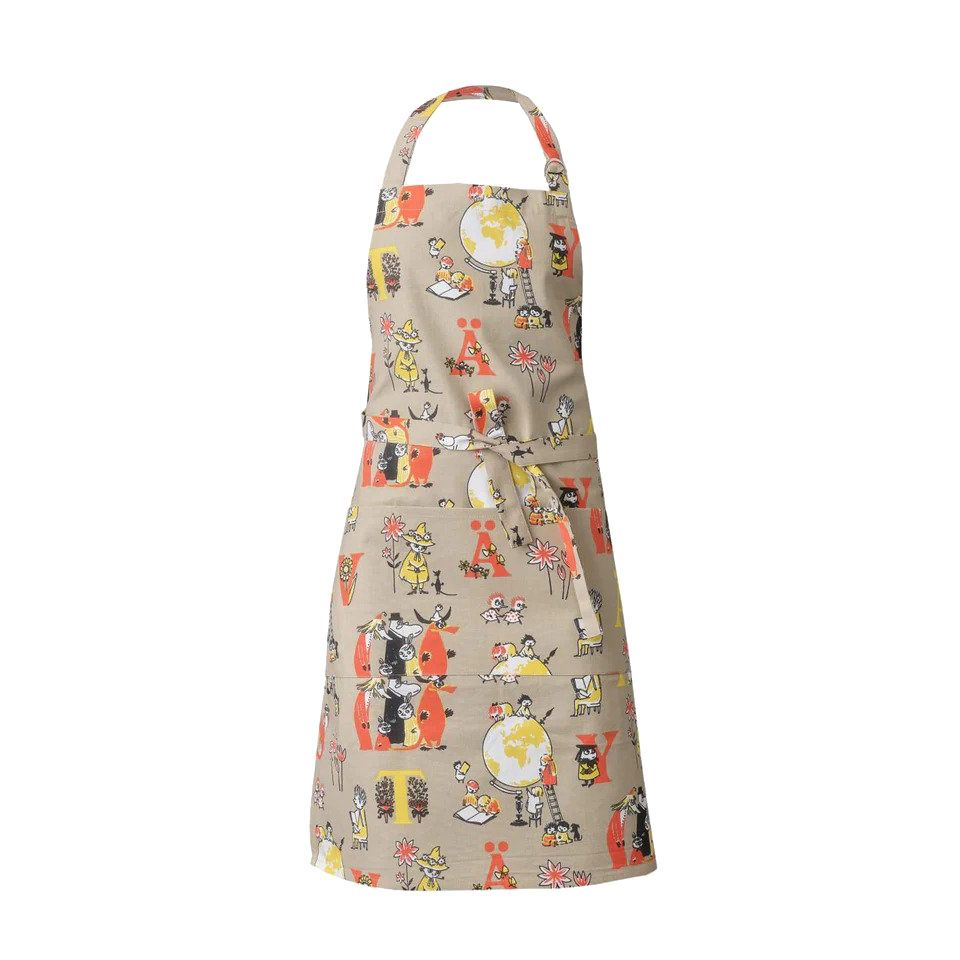 Fartuch kuchenny 70x85 cm z ABC Muminki Finlayson