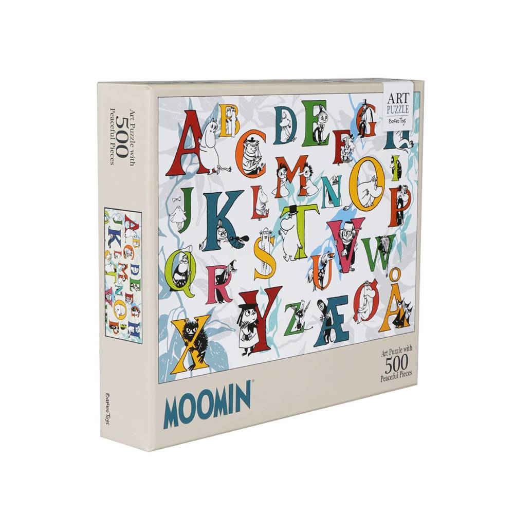 Puzzle Muminki ABC 500 el. Barbo Toys