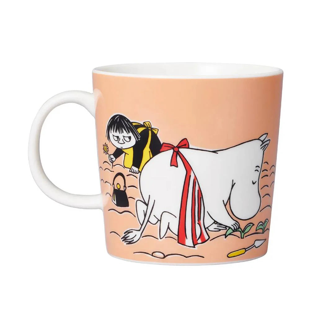 Zestaw kubek porcelanowy 300ml Mama Muminka Moomin Arabia &amp; Cukierki miętowe Fazer &amp; Kawa Mama Muminka (średnio-palona) 250g Bergstrands