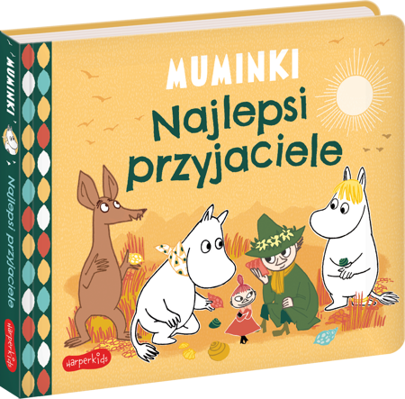 Najlepsi przyjaciele. Muminki. Książeczki kartonowe HarperKids