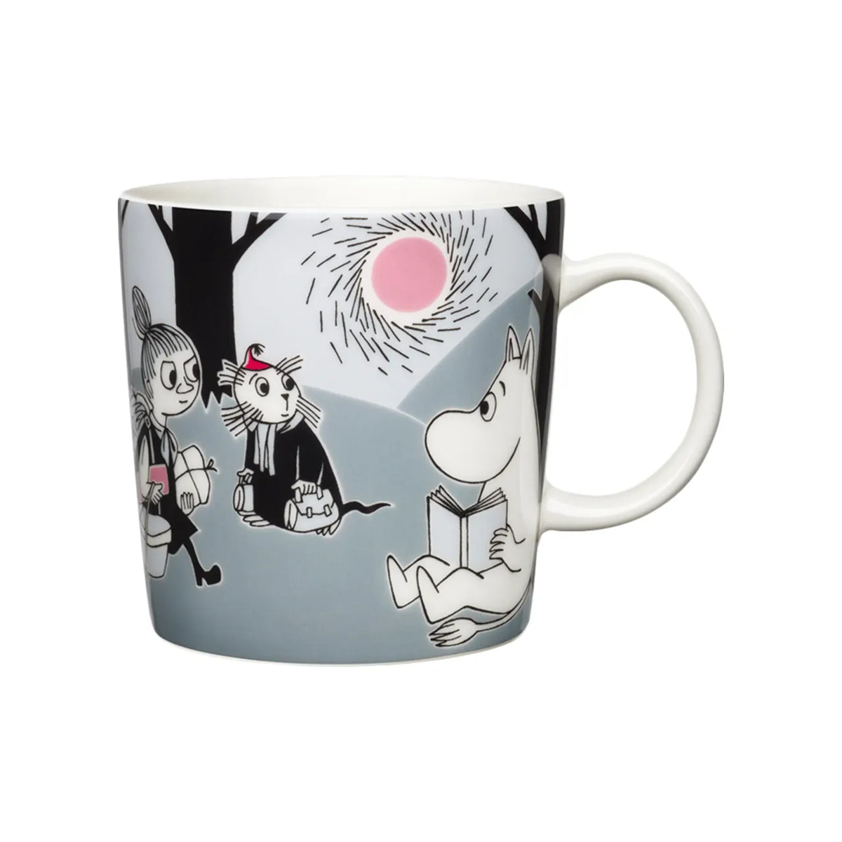 Zestaw porcelanowy 3-elementowy Adventure Move - Moomin Arabia