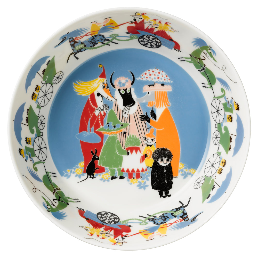 Zestaw porcelanowy (misa, dzbanek, pojemnik) Friendship Moomin Arabia