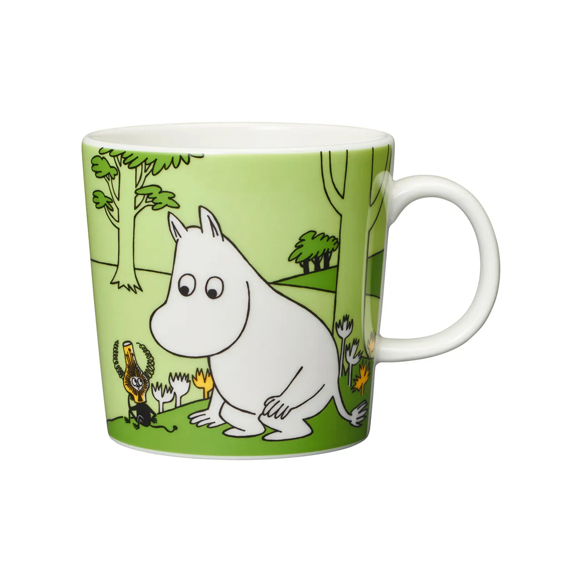 Zestaw 2 el. kubek porcelanowy 300ml i brelok Muminek - Moomin Arabia
