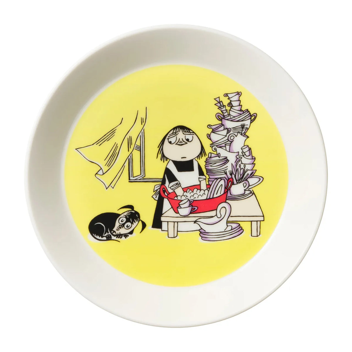 Talerz porcelanowy 19cm Bufka Moomin Arabia