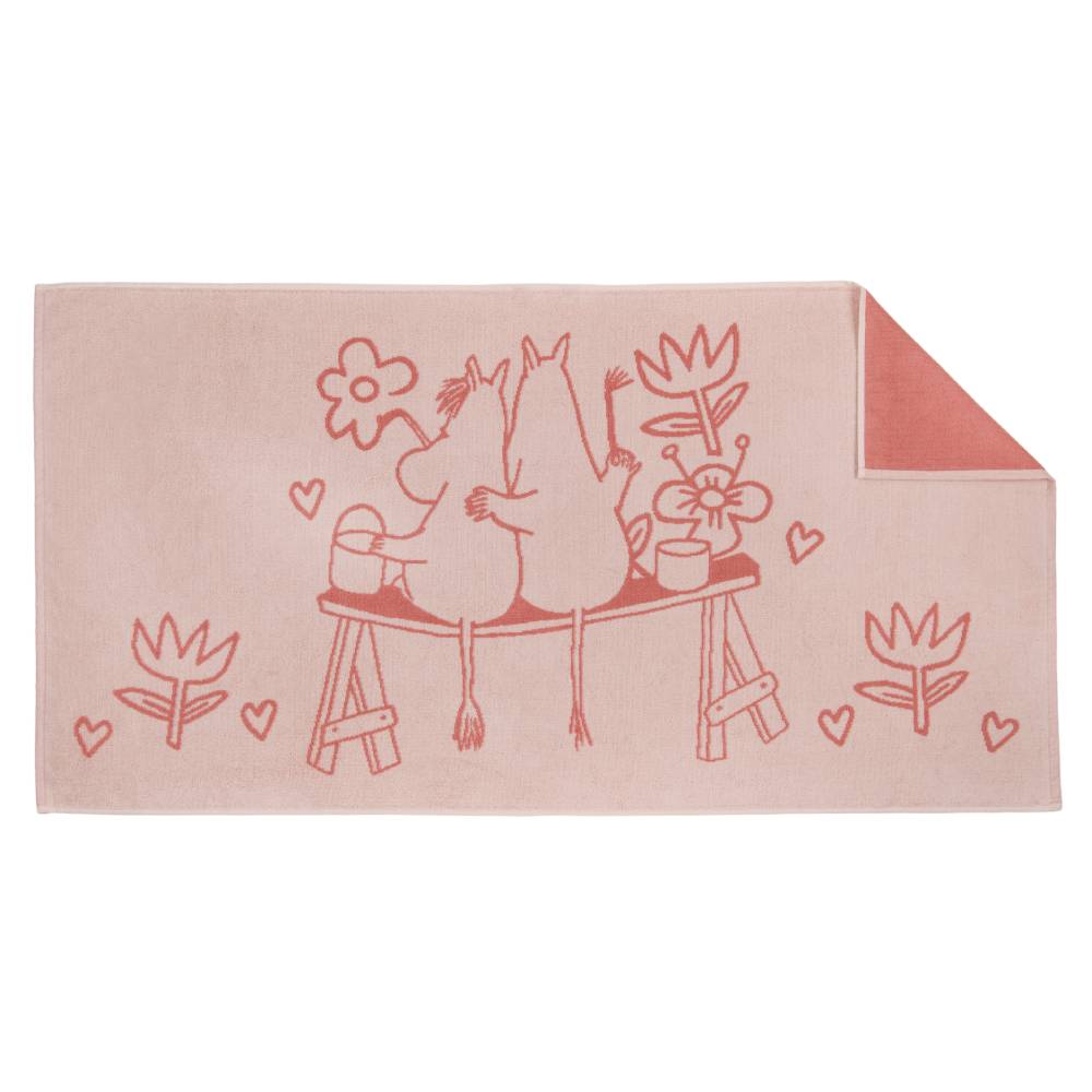 Ręcznik Love GOTS 70x140cm - Moomin Arabia