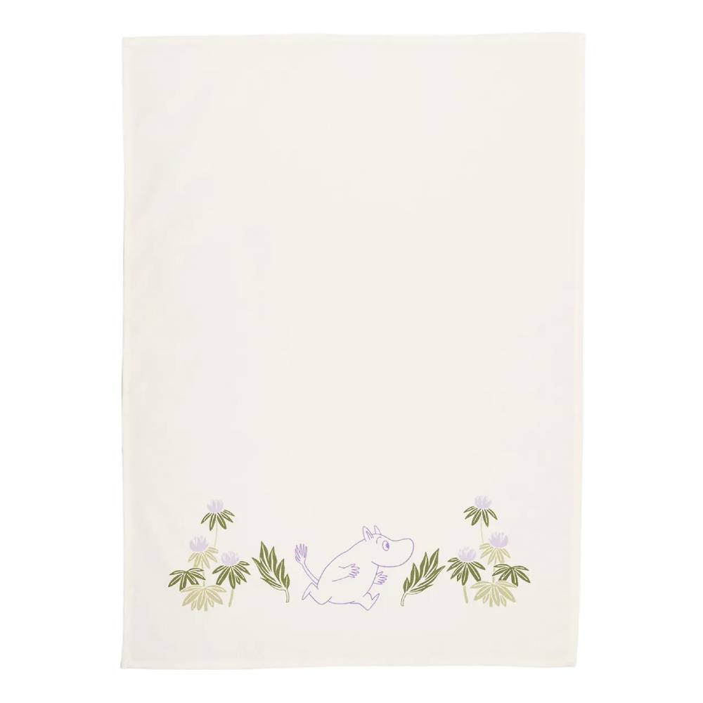 Ręcznik kuchenny Muminki Kwiaty 2-sztuki 50x70cm (zielony) Arabia Finland