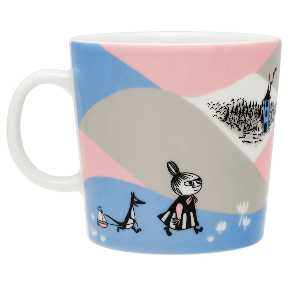 Zestaw porcelanowy (kubek, jajko wielkanocne) Muminki Home at last Moomin Arabia