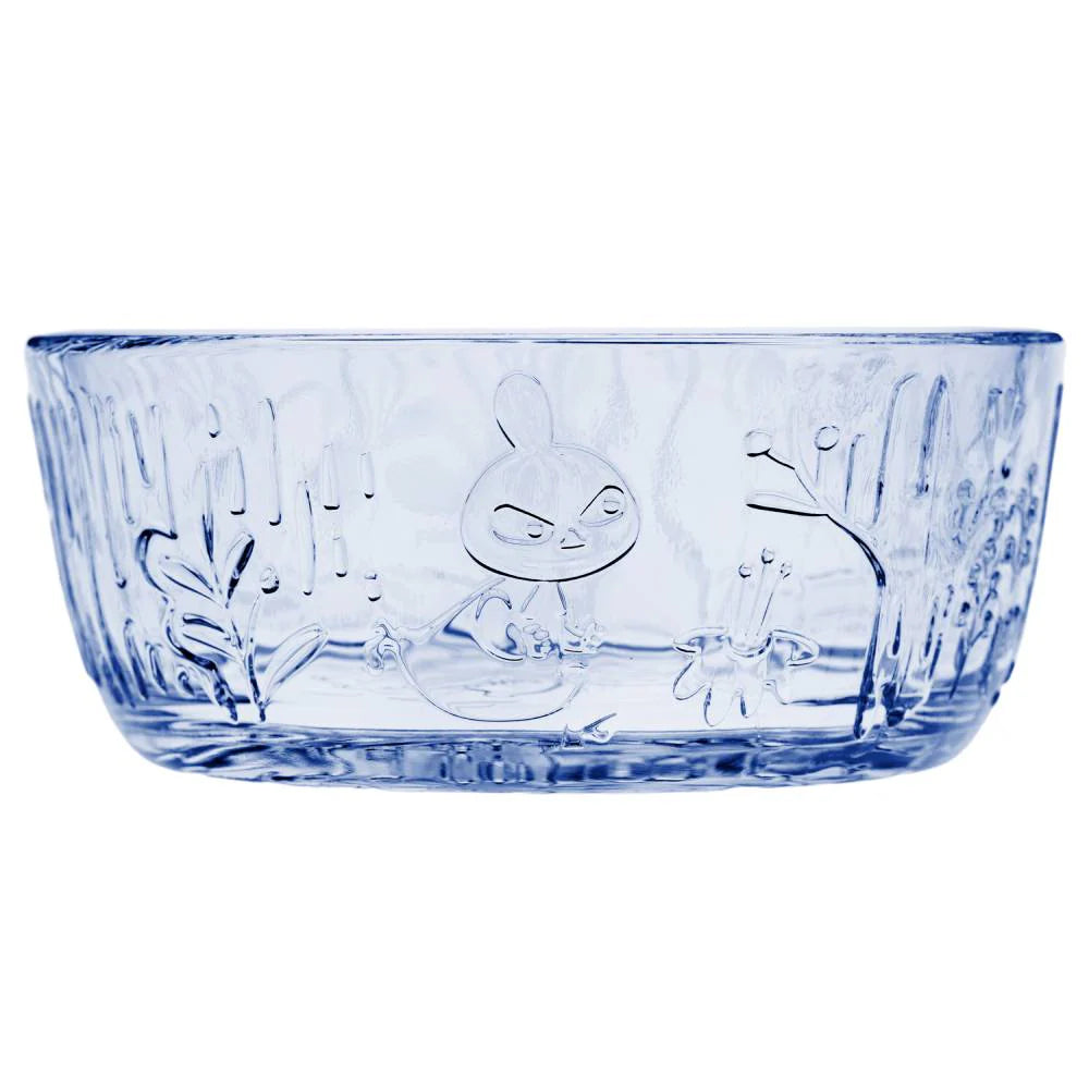 Miska 350ml szklana (niebieski) Mystical Forest - Moomin Arabia