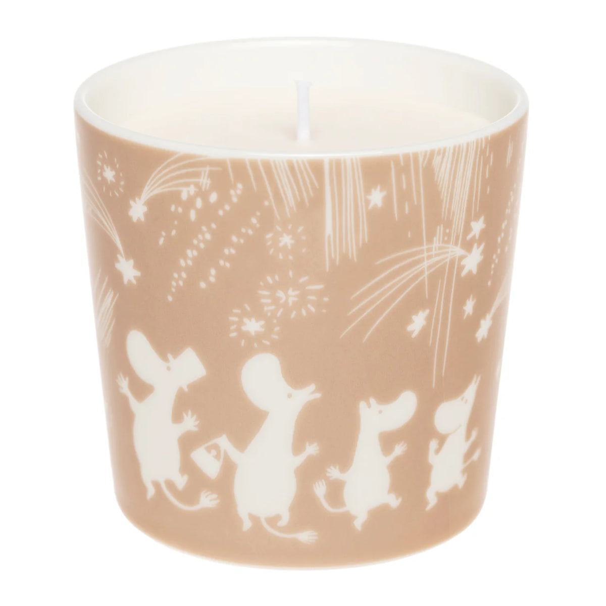 Świeca w ceramice Muminki Festive Moments - Moomin Arabia