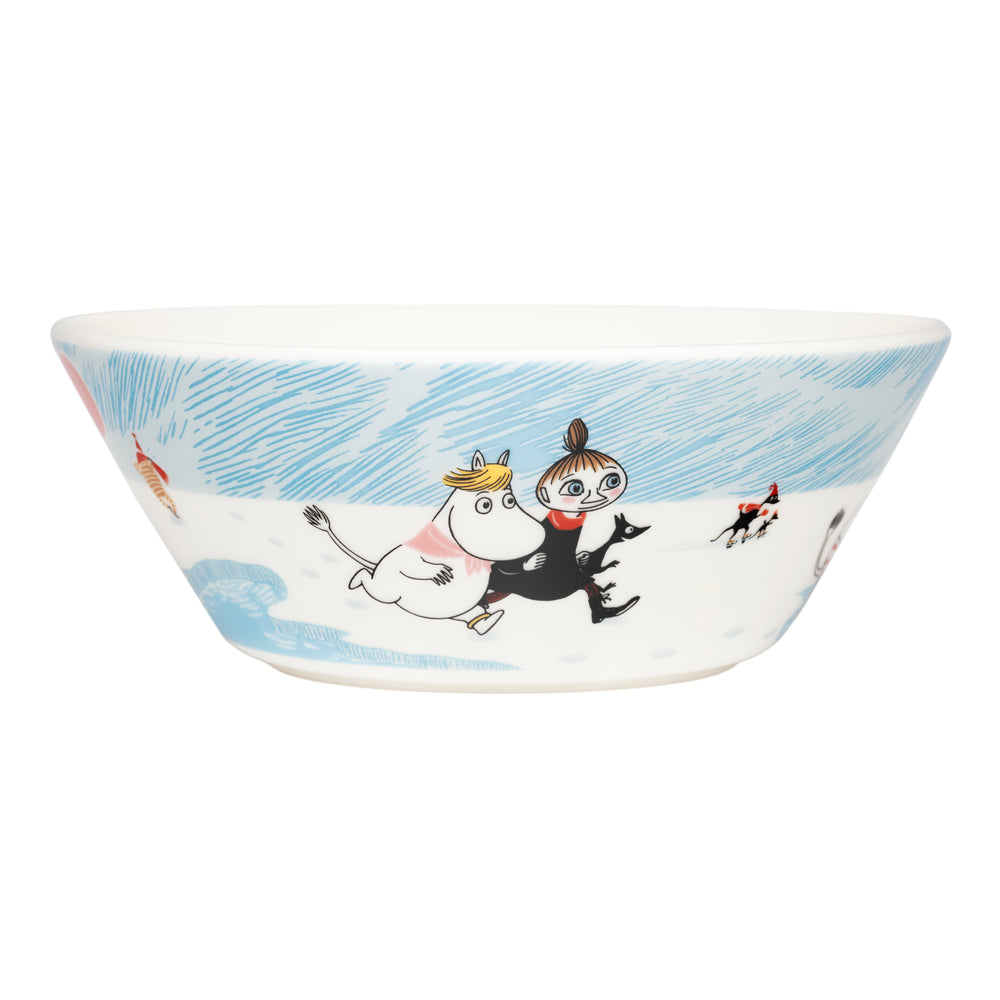 Miska porcelanowa 15cm Ice swimming Zima 2025 - Moomin Arabia