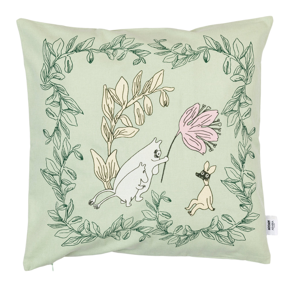 Poszewka dekoracyjna Muminki 50x50cm (zielony) Moomin Arabia