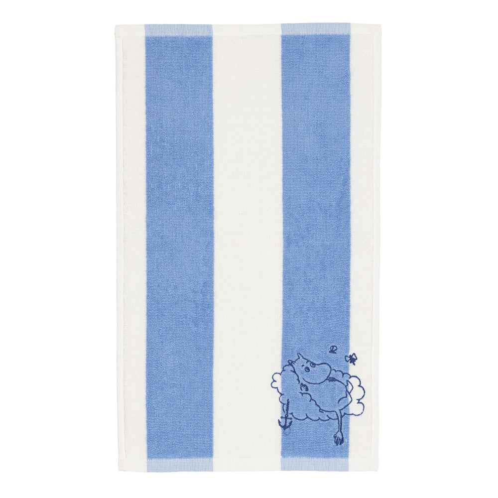 Ręcznik Muminek (niebieski) GOTS 30x50cm - Moomin Arabia