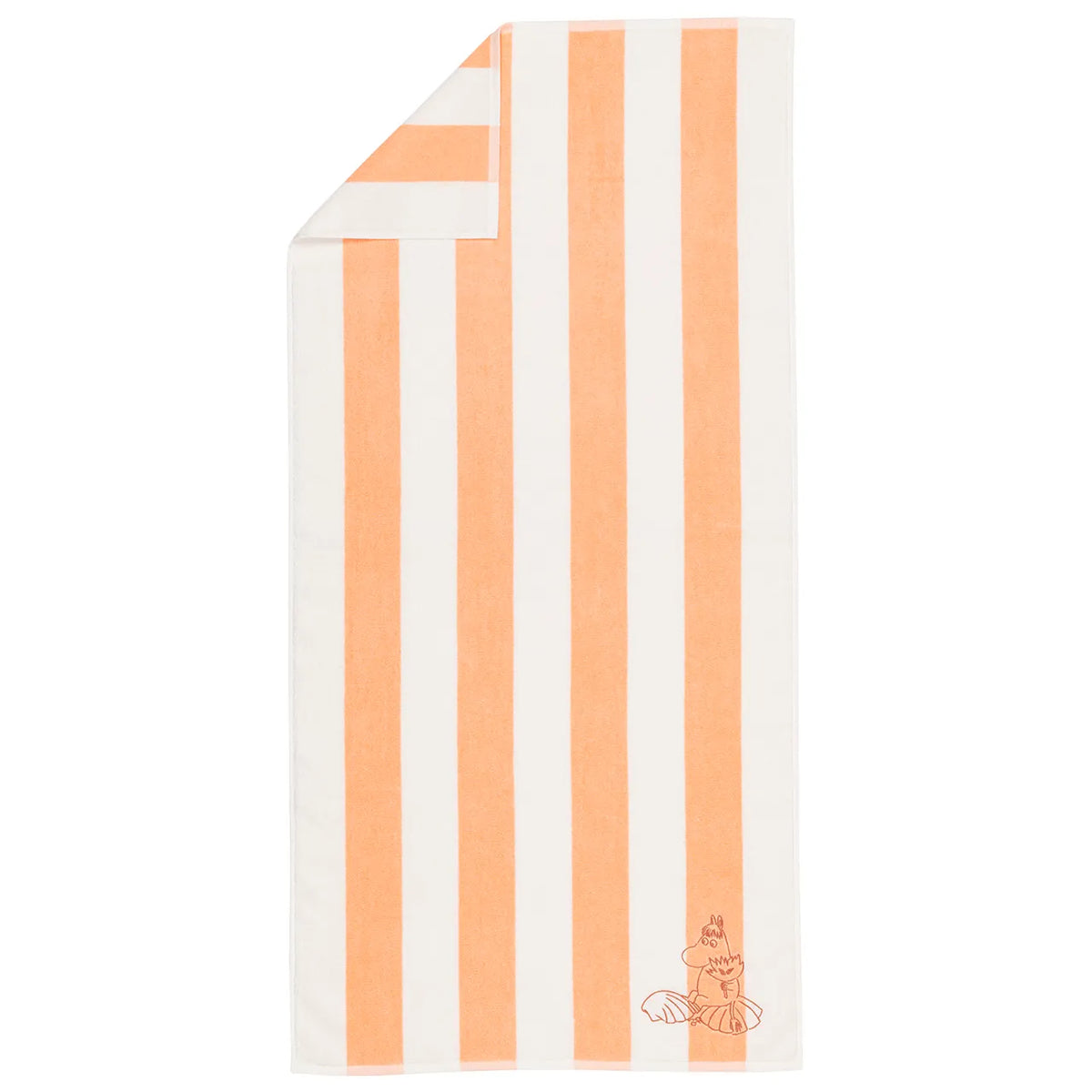 Ręcznik Migotka (brzoskwiniowy) GOTS 70x140cm - Moomin Arabia