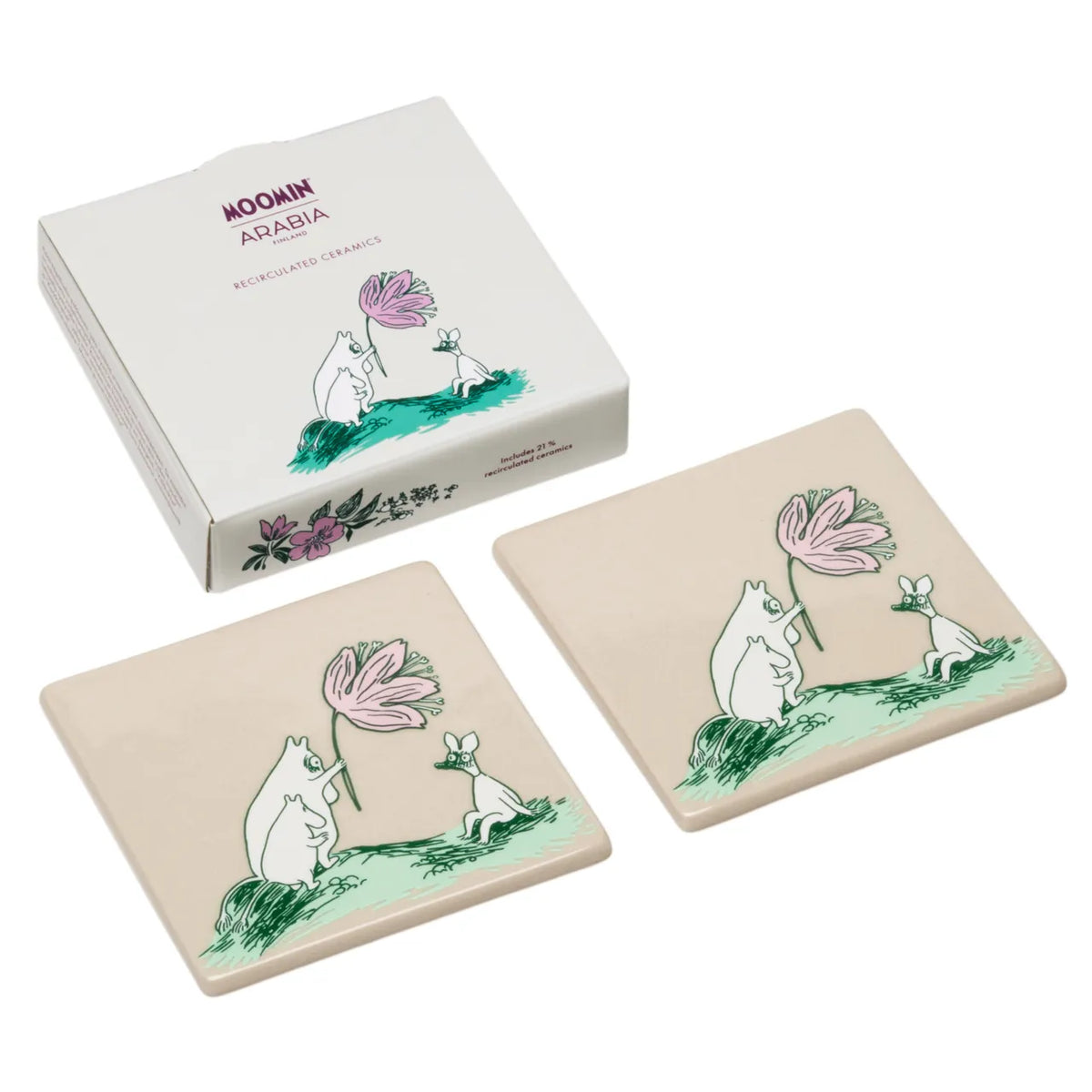 Podkładki 2szt. Muminki Wildflower Moomin Arabia