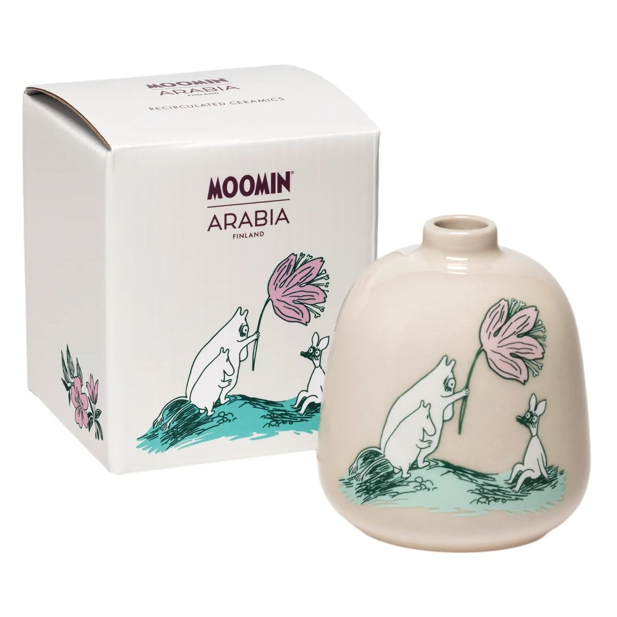 Wazon 8,3cm Muminki Wildflower Moomin Arabia