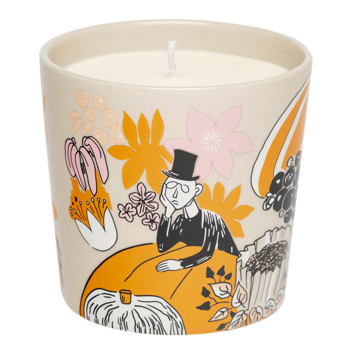 Świeca w ceramice "Muminki i duża powódź" - Moomin Arabia