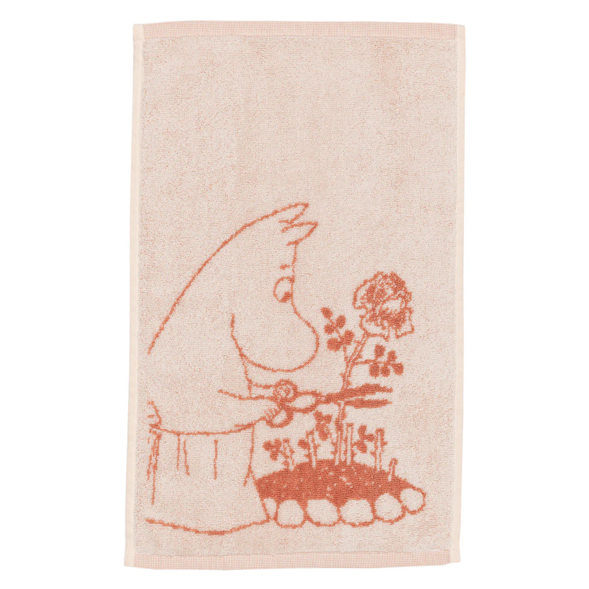 Ręcznik Mama Muminka 30x50cm (morelowy) GOTS - Arabia Finland
