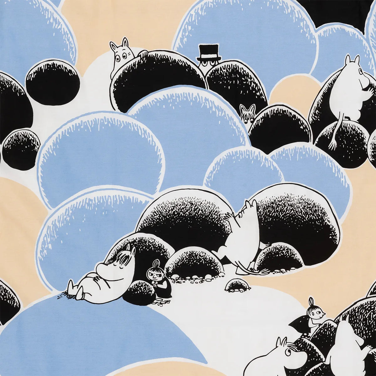 Poszewka 50x60cm Pebbles - Moomin Arabia