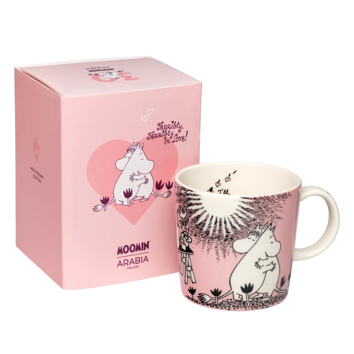 Kubek porcelanowy 300ml Love edycja jubileuszowa limitowana - Moomin Arabia