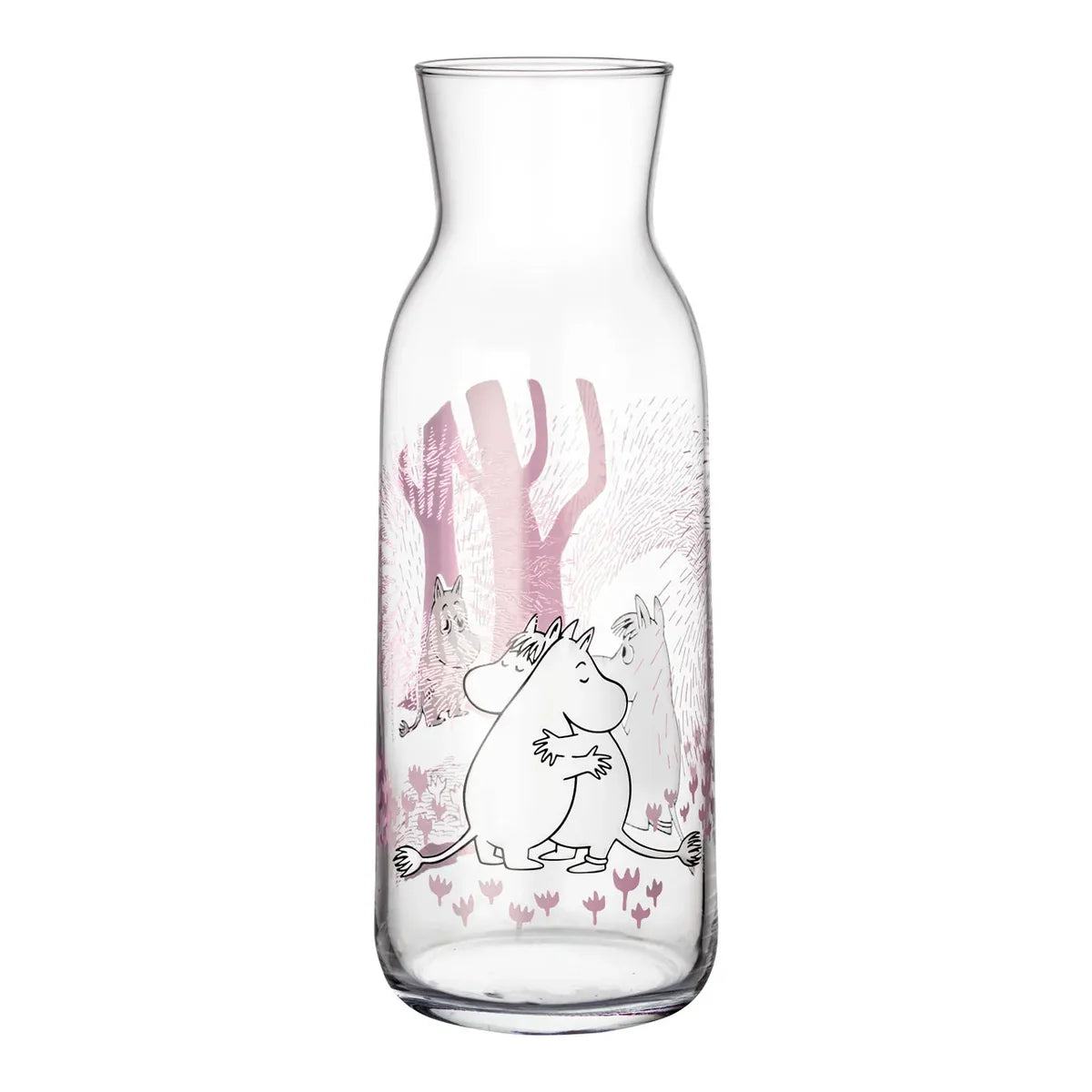 Zestaw 2 szt. szklanek z dzbankiem Muminki Love Moomin Arabia