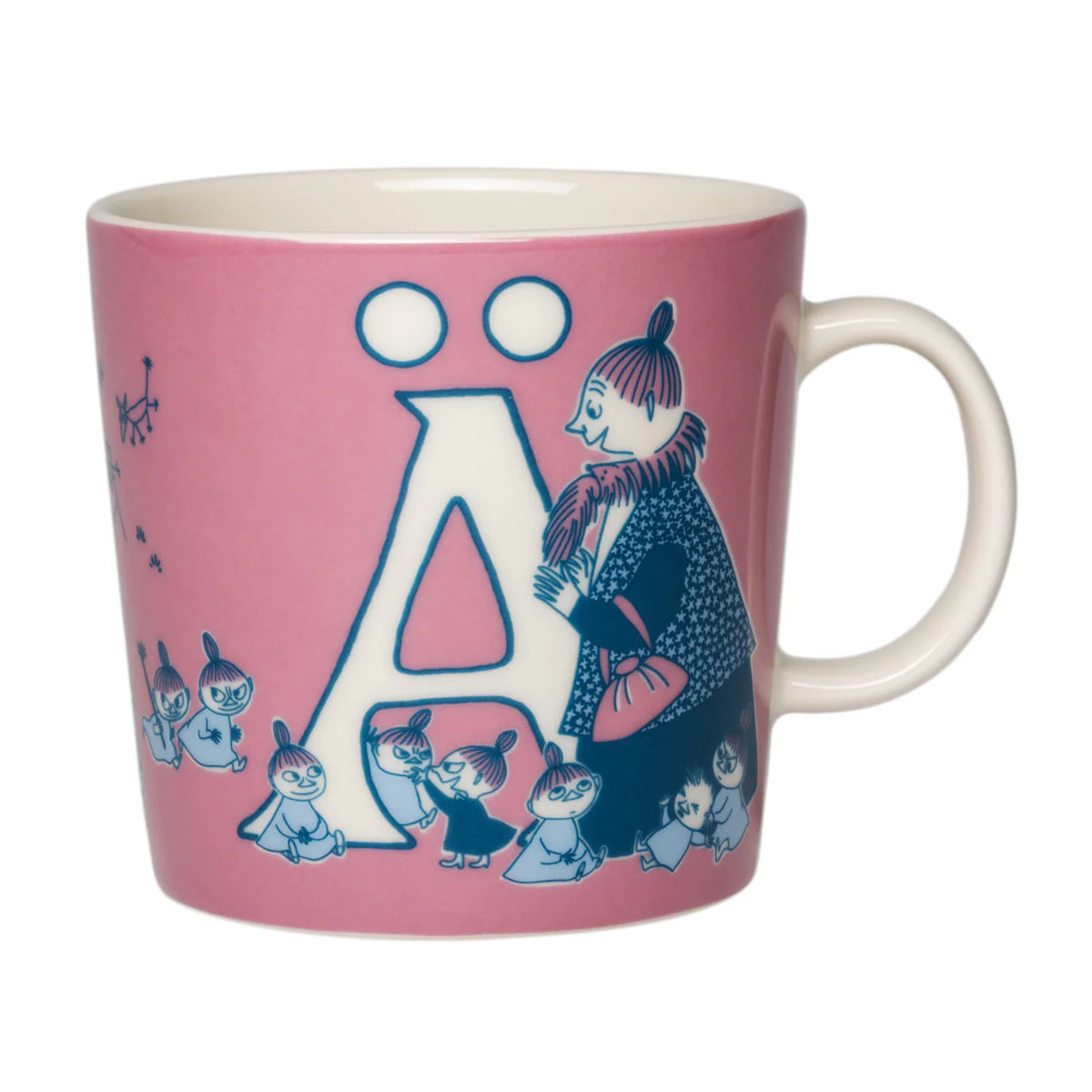 Kubek porcelanowy 400ml Muminki ABC "Ä" Moomin Arabia
