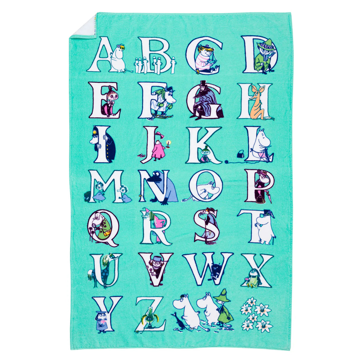 Ręcznik ABC Muminki 95x150cm