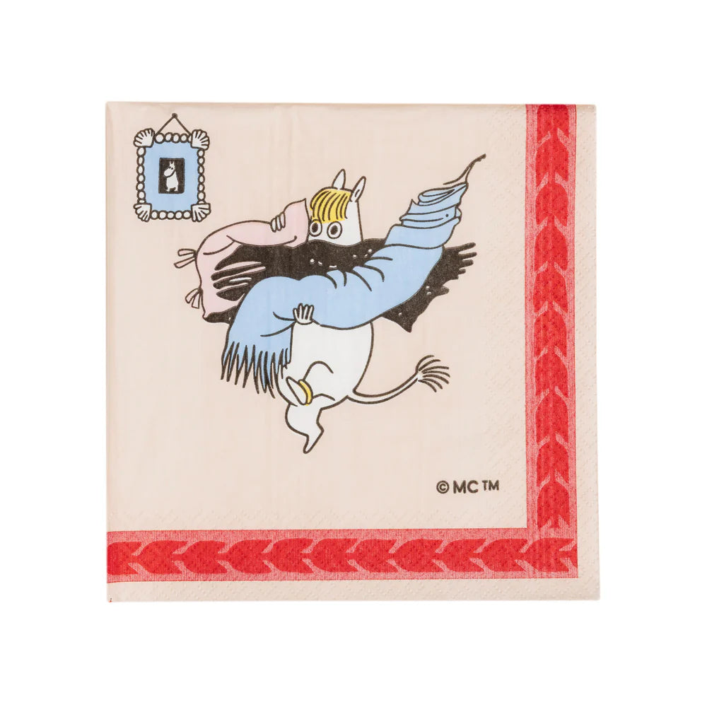 Serwetki 33x33cm Lato 2026 Holiday rush Moomin Arabia