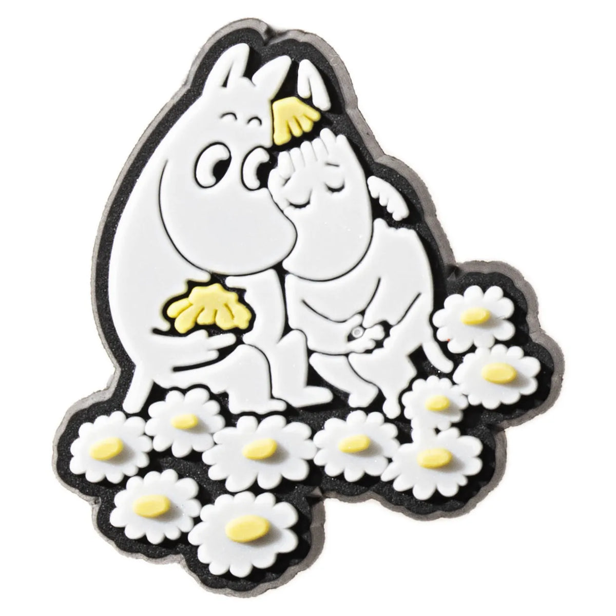 Pin Muminek i Migotka wśród kwiatów Sweethearts Moomin Arabia