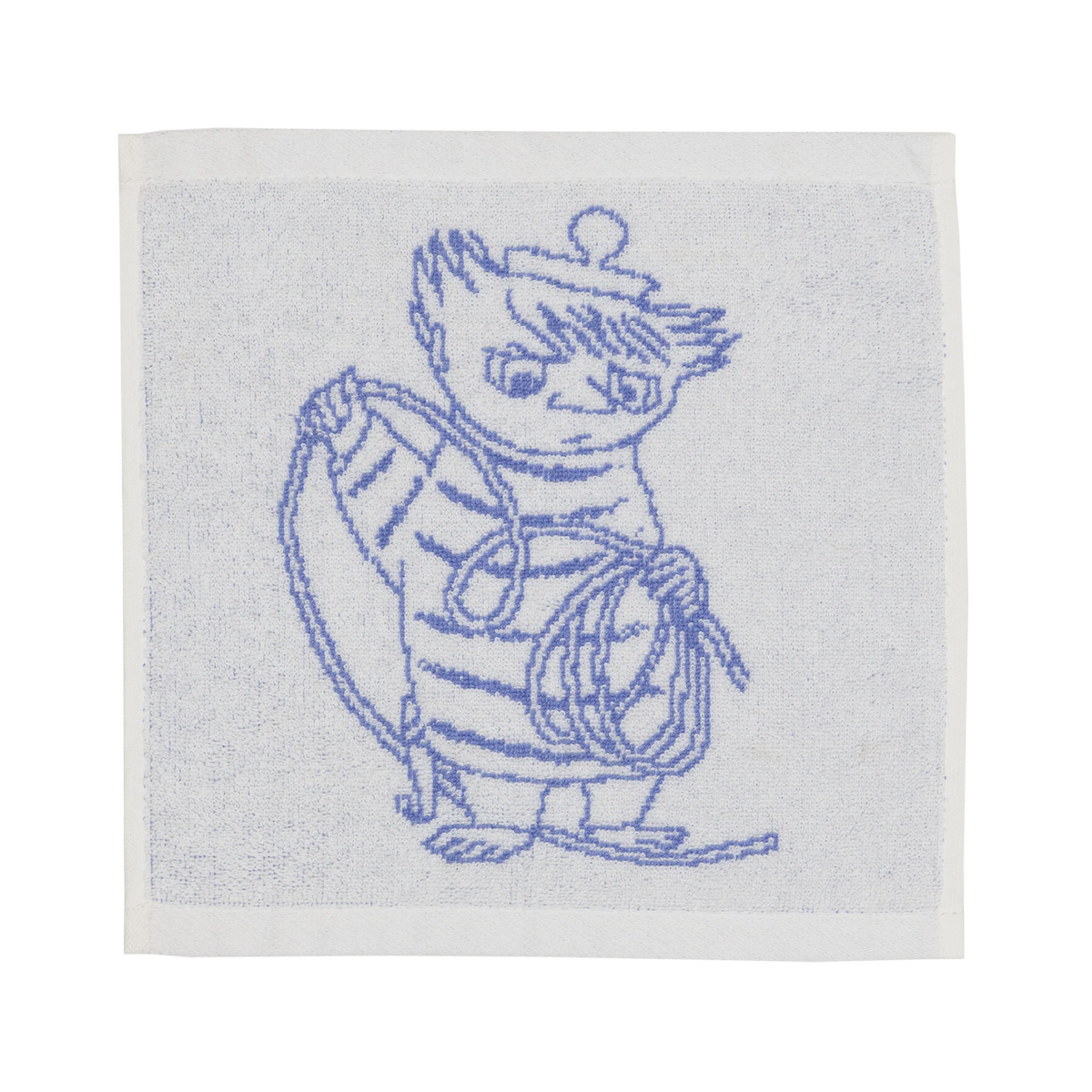 Ręcznik Too-tiki 25x25cm (niebieski) GOTS - Moomin Arabia