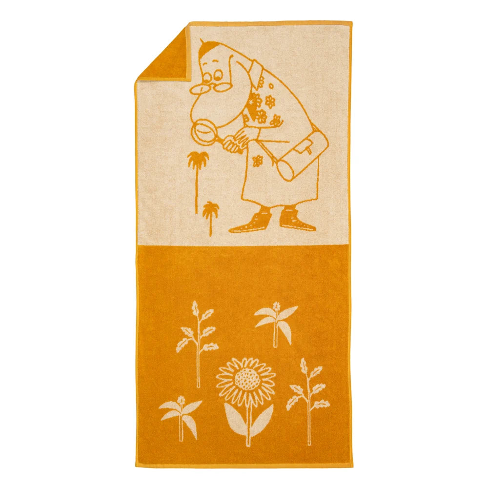 Ręcznik Paszczak 70x140cm (pomarańczowy) GOTS - Moomin Arabia