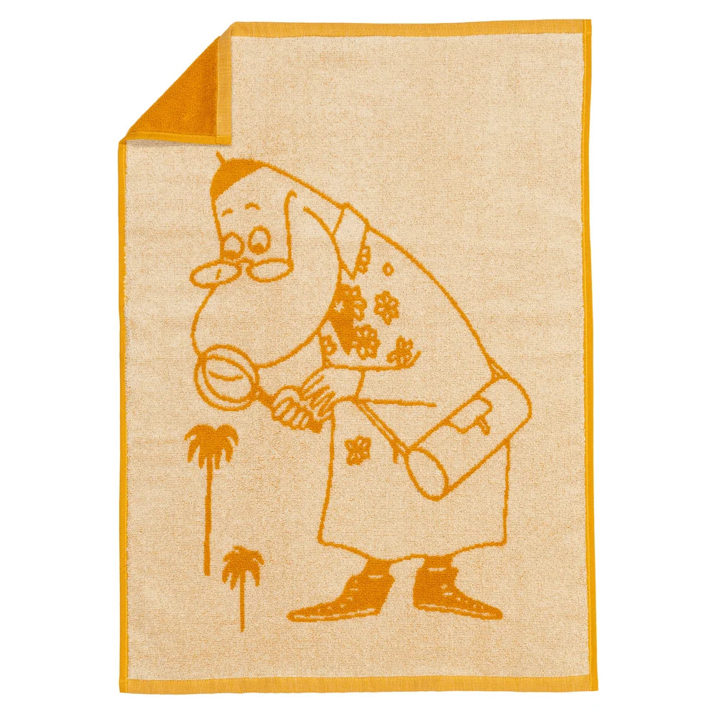 Ręcznik Paszczak 50x70cm (pomarańczowy) GOTS - Moomin Arabia