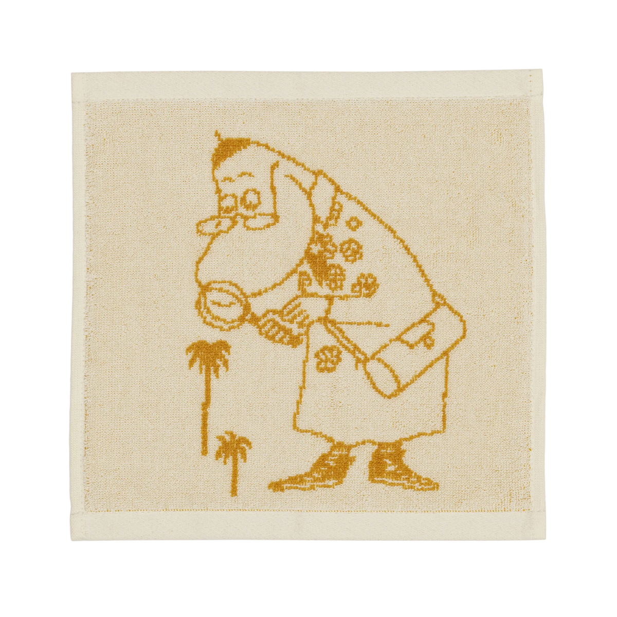 Ręcznik Paszczak 25x25cm (pomarańczowy) GOTS - Moomin Arabia