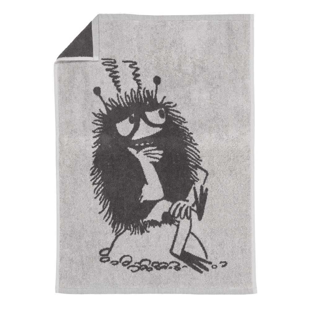 Ręcznik Bobek 50x70cm (szary) GOTS - Moomin Arabia