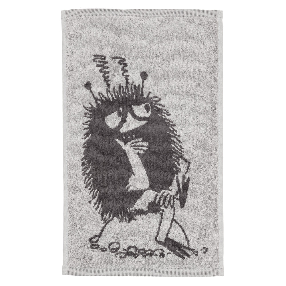 Ręcznik Bobek 30x50cm (szary) GOTS - Moomin Arabia