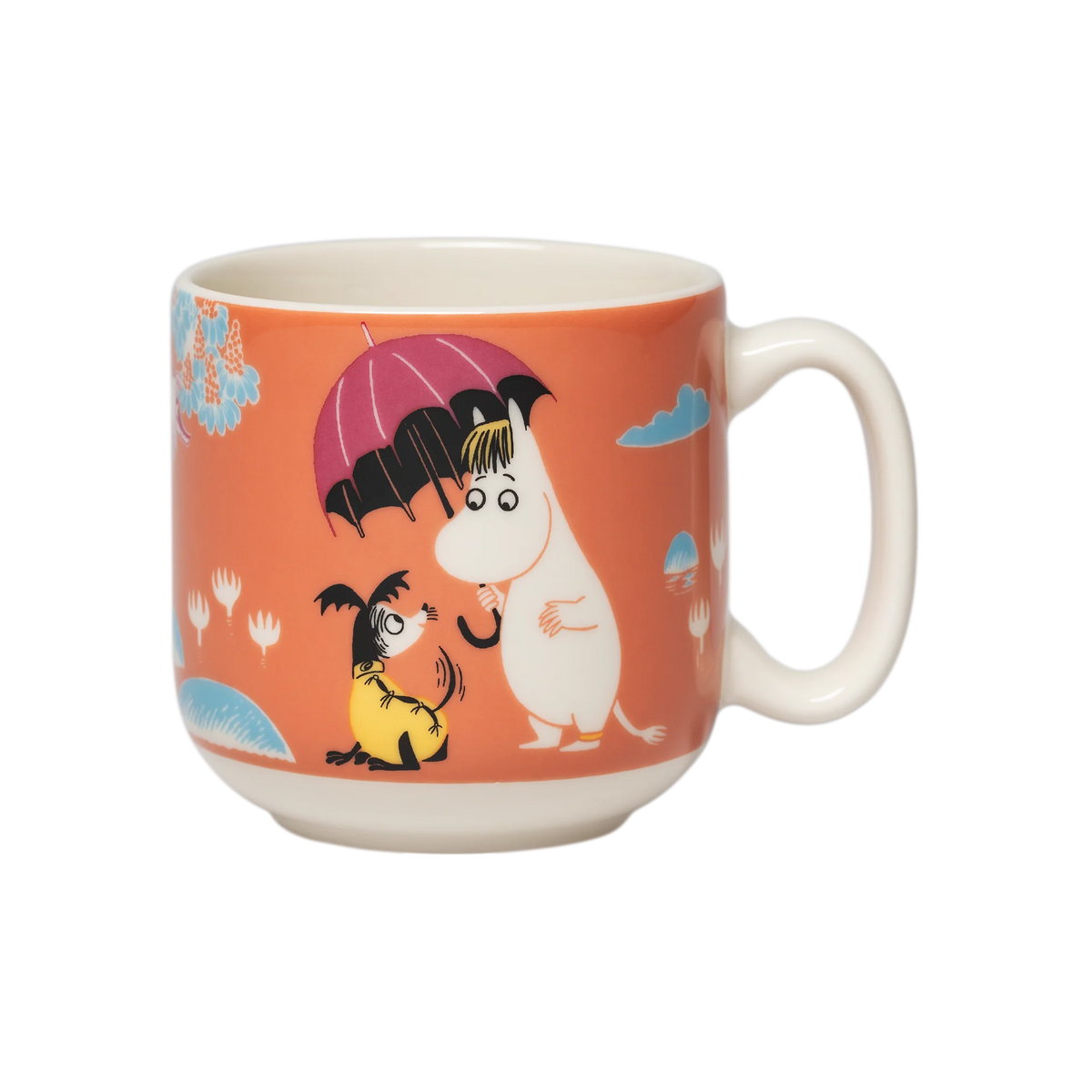 Zestaw porcelanowy dla dzieci Under the Umbrella Moomin Arabia