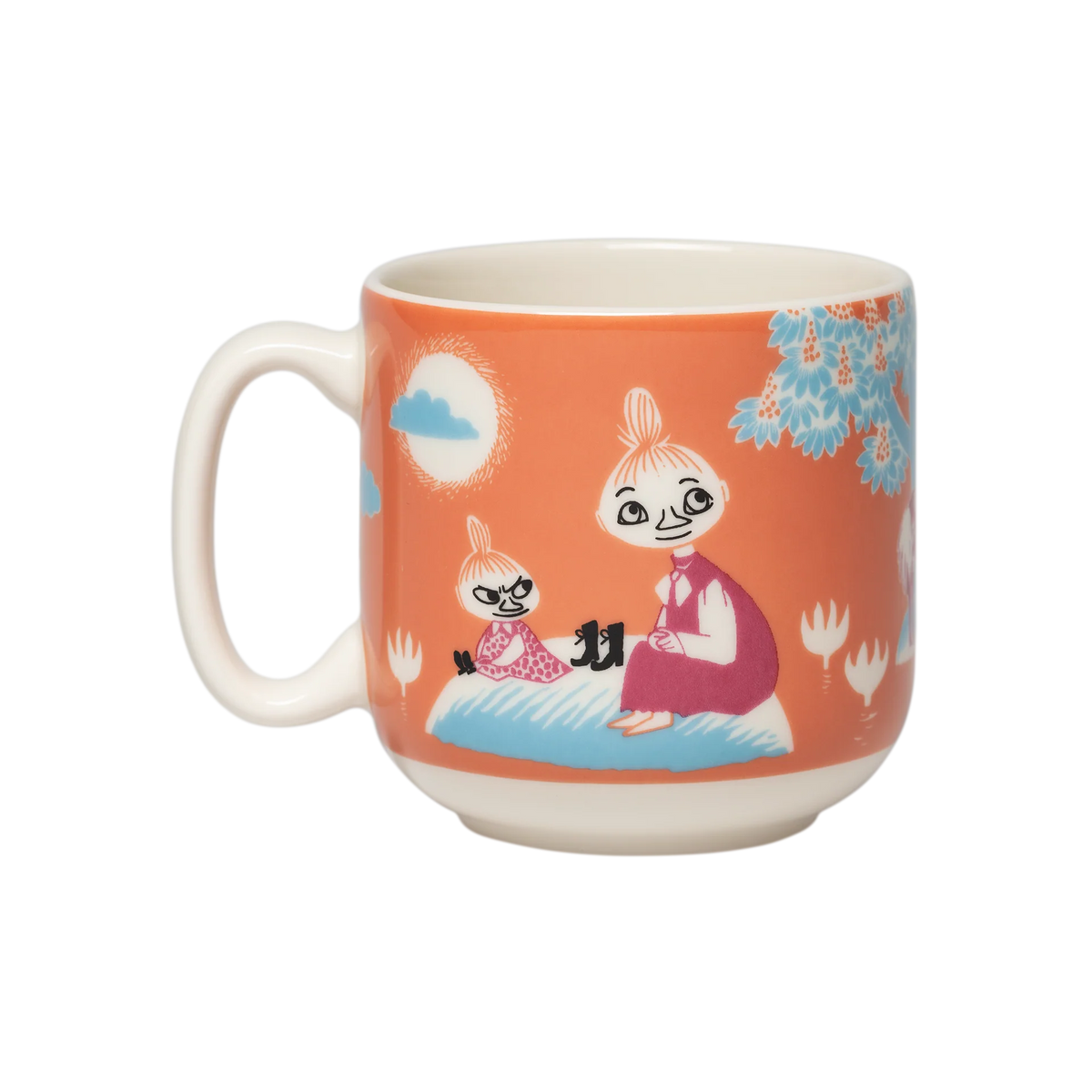 Zestaw porcelanowy dla dzieci Under the Umbrella Moomin Arabia
