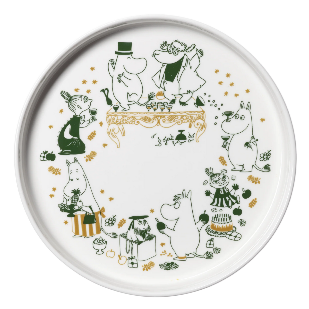 Talerz porcelanowy 28cm Muminki Gift Of Love Moomin Arabia